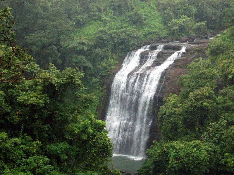Waterfall In Nashik, Vihigaon Is Known As Ashoka Waterfall